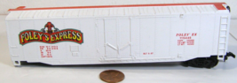 Bachman HO Model RR Box Car Folley&#39;s Express 115445 1987 Missing Wheel T... - $7.95