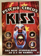 Original 1998 KISS Psycho Circus German Import Promo Poster 23&quot; X 33&quot; - £39.13 GBP