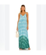 Michael Stars Gloria Scuba Tie Dye Ombré Maxi Slip Dress Size XS - $38.61