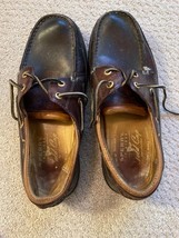 Sperry Men’s Topsider Gold Cup Brown Leather Size 7.5 - £22.97 GBP