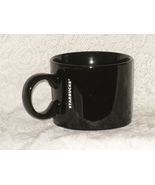 Starbucks Coffee Mug Solid Black with White Logo.12 oz - £8.52 GBP