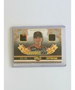 Jeff Burton &quot;Wheels&quot; double Hat driver worn hat card 03/99 worn at Dayto... - €8,99 EUR