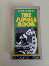 Rudyard Kipling’s The Jungle Book Sabu, Rosemary De Camp Movie VHS Tape - £3.12 GBP