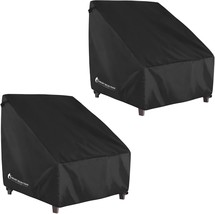 Ultcover Smart Selection Patio Chair Cover, 2 Pack, Waterproof And Uv Pr... - $43.97