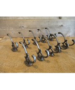 10 EDWARDIAN HOOKS COAT HAT RACK NEW VINTAGE LOOK VICTORIAN METAL IRON S... - £24.65 GBP