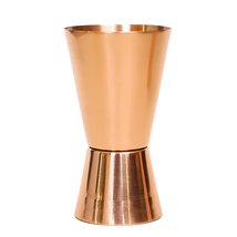 PARIJAT HANDICRAFT Set of 4 Pure Copper Measuring Jigger Shot Glasses Do... - £23.42 GBP