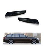 Smoke Black Trim Fender Side Marker Light For 2011-2016 BMW F10 1,3,5 Se... - $17.58 CAD