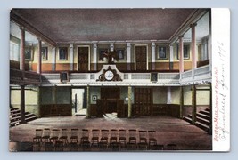 Faneuil Hall Interior Boston MA Massachusetts UNP DB Postcard G16 - £3.83 GBP