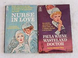 Lot Of 2 Isabel Stewart Way Nurse In Love Paula Wayne Wasteland Doctor Avon [Har - £46.43 GBP