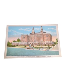 Postcard The Chamberlain-Vanderbilt Hotel Old Point Comfort Virginia Unp... - $4.01
