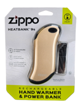 Zippo Heatbank 9s Rechargeable Hand Warmer and 5200 MAH Power Bank - £19.38 GBP