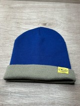 Subaru Beanie Blue Cuff Slouch Hat Winter Snow Cap Authentic Cars WRX Ad... - £11.23 GBP