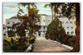 Government House Barbados WI UNP W L Johnson DB Postcard P20 - £5.91 GBP