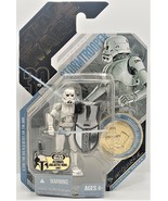 Star Wars 30th Anniversary Concept Stormtrooper Action Figure W/Gold Coi... - £16.44 GBP