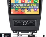 Android 13 Car Stereo For Ford Mustang 2010 2011 2012 2013 2014 - [2+64G... - $370.99