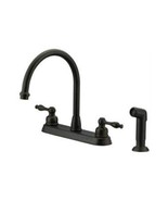 Mainline 1.5 GPM Kitchen Faucet - Two Handle with Spray, Oil Rubbed Bronze - $108.98 CAD