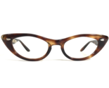 Vintage Petite Bausch &amp; Lomb Eyeglasses Frames Cat Eye Tortoise 42-18-135 - $74.67