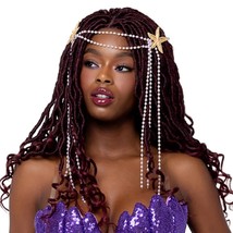 Starfish Faux Pearls Head Piece Mermaid Sea Ocean Goddess Siren Costume 6218 - £19.77 GBP
