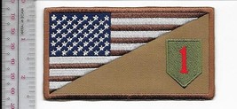 1st Infantry Division Afghanistan &amp; Iraq United States Army Desert Patch - £7.86 GBP