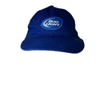 Baseball Hat Cap Bud Light Vintage Blue Logo Budweiser Beer Souvenir Strapback - $12.19