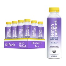 Lemon Perfect Blueberry Acai (12-pack) Hydrating Organic Lemon Water - £35.96 GBP