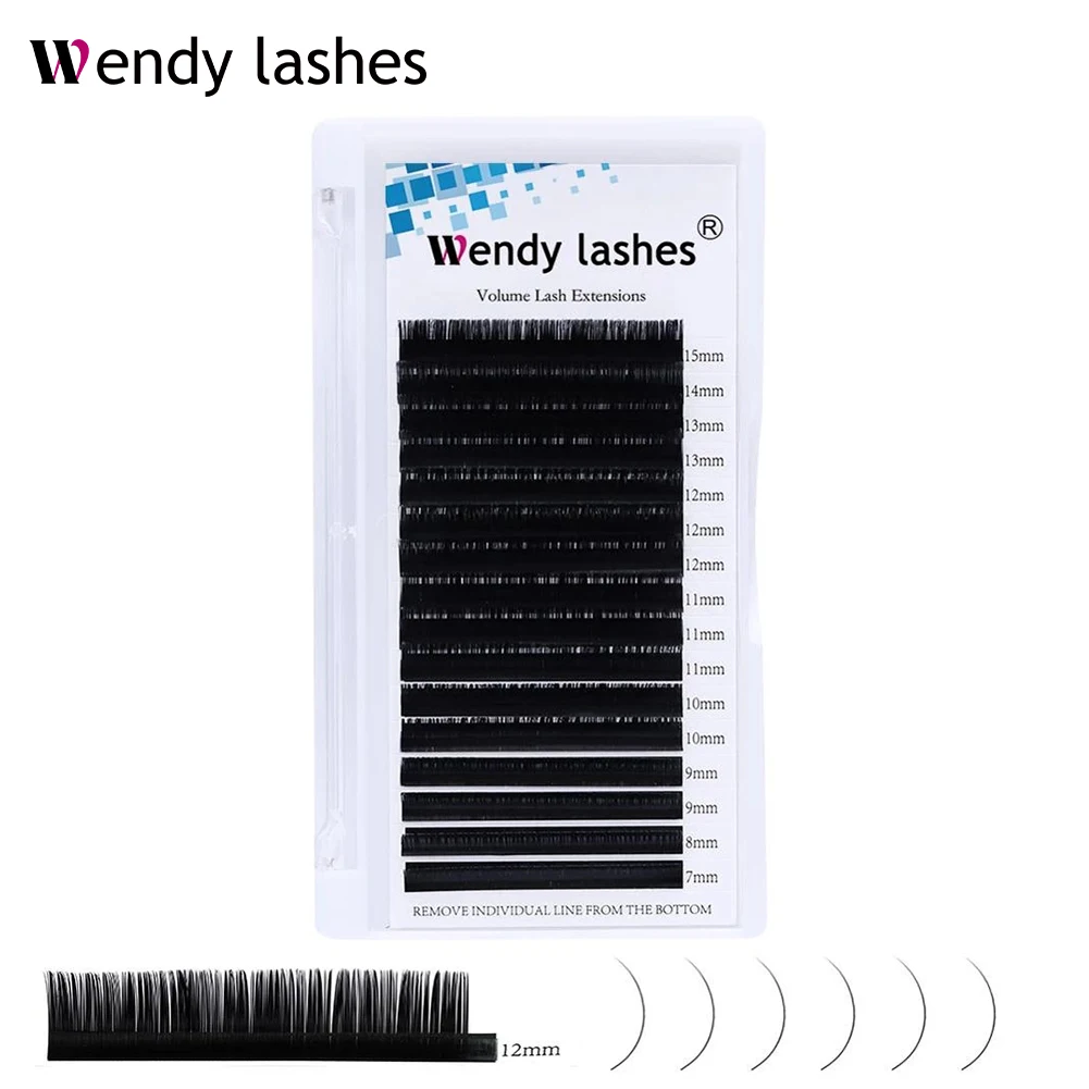 Ther all size high quality cilia lash extension faux mink individual eyelash extensions thumb200