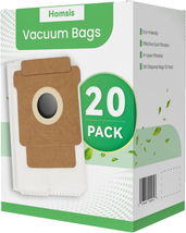 20-Pack Replacement Vacuum Bags Compatible with Irobot Roomba I, S, J Se... - £26.25 GBP