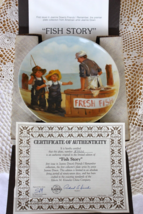 Knowles - Jeanne Down's Friends I Remember collection - Fish Story - COA & Box - $5.00