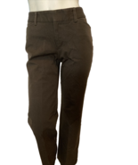 Eddie Bauer Women&#39;s Slightly Curvy Fit Pants Size 6 Brown LOT of 2 - $26.05 CAD