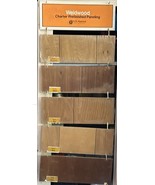Vintage Weldwood Charter Prefinished Paneling Advertisement Sample Sign - $24.99