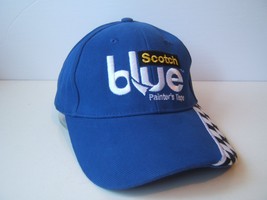 Scotch Blue Painters Tape 16 Greg Biffle Hat Nascar Hook Loop Baseball Cap - £12.09 GBP