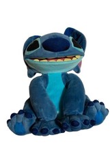 Lilo &amp; STITCH Disney Plush Stuffed Animal 10” Blue Open Mouth Sitting - £10.08 GBP