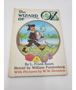 1984 The Wizard of Oz Weekly Reader Book Frank Baum Some writing - £6.21 GBP
