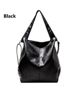 Extra Large Women&#39;s Hobo Shoulder Bag Trendy Soft Pu Leather Large Capac... - £32.81 GBP