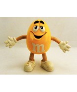 Yellow Peanut M&amp;M Character Figurine, 6&quot;, Flexible/Poseable Arms &amp; Legs - $14.65