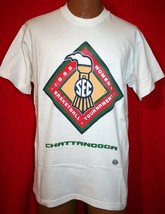 Vintage 1996 Sec Women&#39;s Basketball Tournament Chattanooga T-SHIRT L Made In Usa - £19.43 GBP