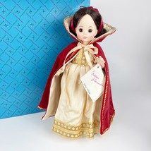 Vintage Madame Alexander 14&quot; Snow White Doll #1556 Original Box Tag Stand - $29.69