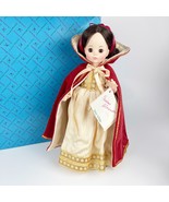 Vintage Madame Alexander 14&quot; Snow White Doll #1556 Original Box Tag Stand - £23.29 GBP