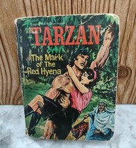 Big Little Book Tarzan The Mark of the Red Hyena George Elrick Vintage 1967 HC - £7.76 GBP