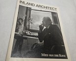 Inland Architect Magazine March/April 1986 - £23.90 GBP