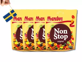 4 Bags of Marabou Non Stop Original 225g (7.93 Oz), Swedish hard crunchy... - $44.90