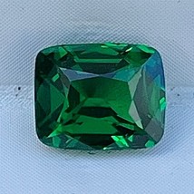 100% Natural Green Tsavorite 1.01 Cts Cushion Cut Loose Gemstone for Jewelry - £719.42 GBP