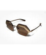 NEW BVLGARI Matte Gold Python Serpenteyes Sunglasses  6103  2013/18 + Case - $275.99