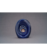 Paw Pet Urn for Ashes - Oily Green Melange | Ceramic | Handmade - $359.76 CAD+