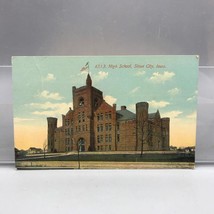 Antique Sioux City Iowa High School Postcard Ca. 1910 for Woolworth&#39;s De... - £33.96 GBP