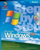 Microsoft Windows XP Step by Step (Cpg-Other) by Online Training Solutions Inc.  - £10.39 GBP