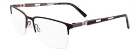 EASYCLIP EC459 Eyeglasses Eye Glasses Green 090 Matt Black &amp; Steel Authe... - $178.18