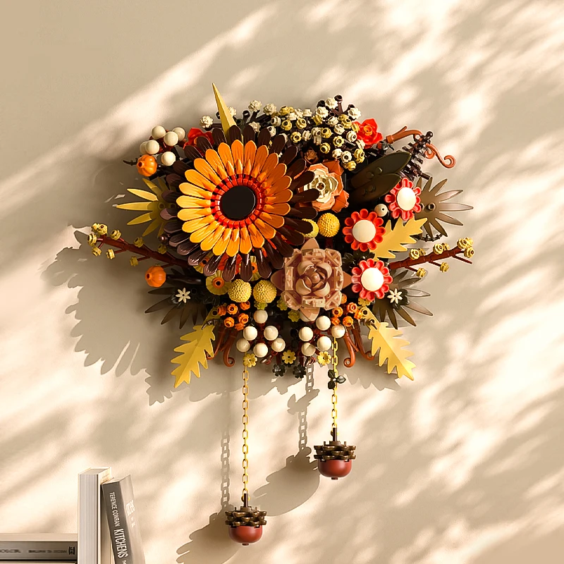 New Nordic Art Wall Flower Eternal Bouquet Botanical Collection Dried Fl... - $43.16