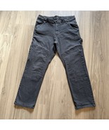 CAT Caterpillar Authentic Workwear 36x30 Carpenter Pants Gray Reinforced Knee ** - $29.69
