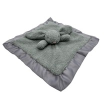 Apricot Lamb Gray Bunny Rabbit Pink Nose Lovey Plush Baby Security Blanket - £18.65 GBP
